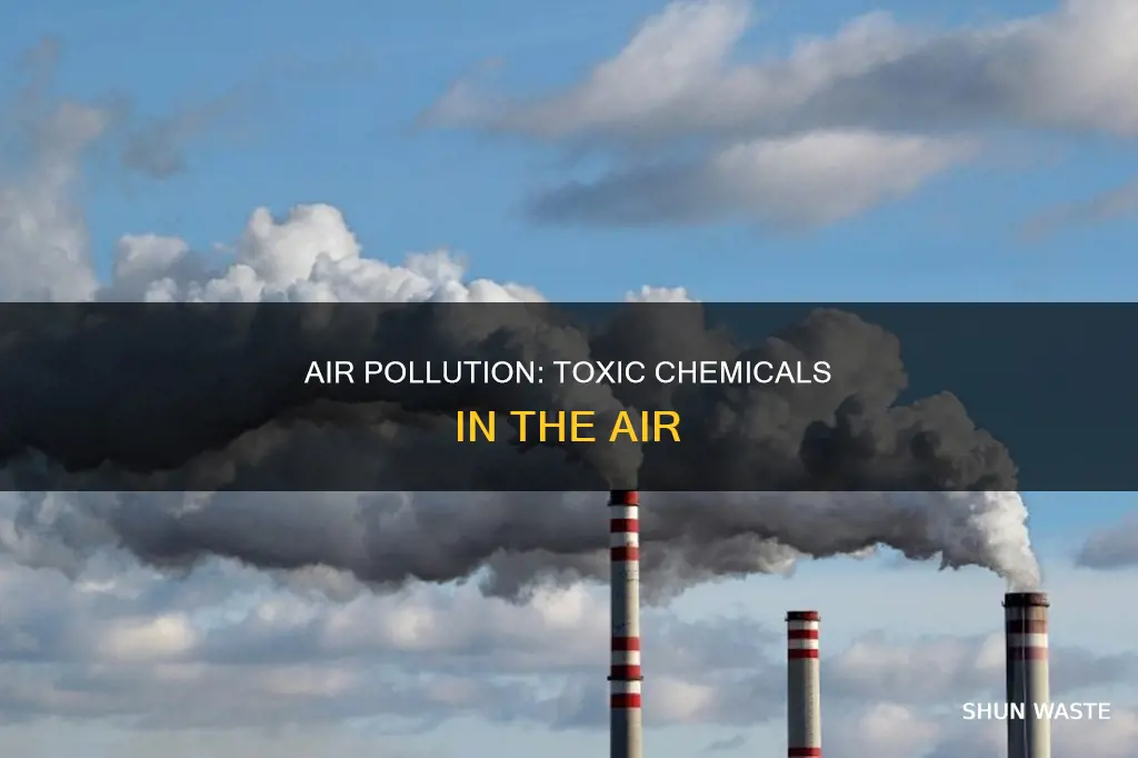 what chemicals are in polluted air