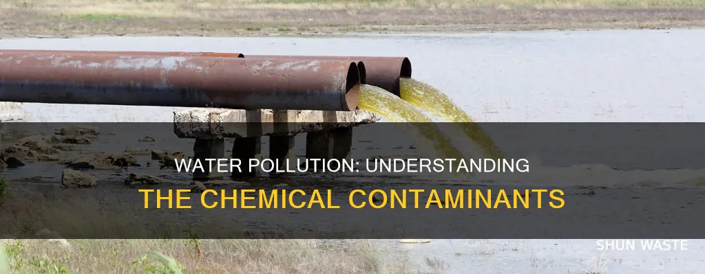 what chemicals pollute water