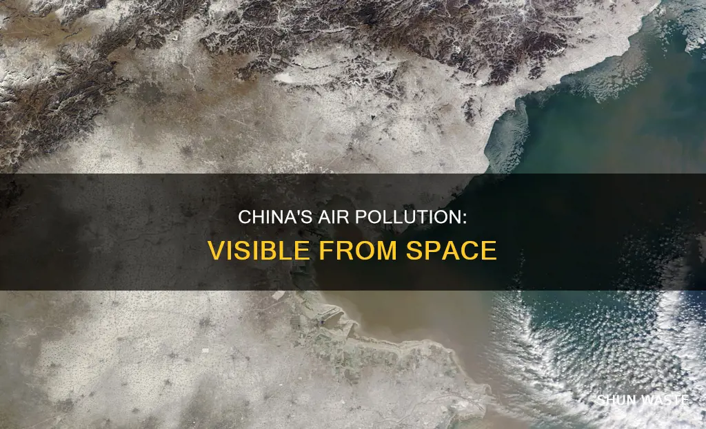 what china air pollution looks like from outer space