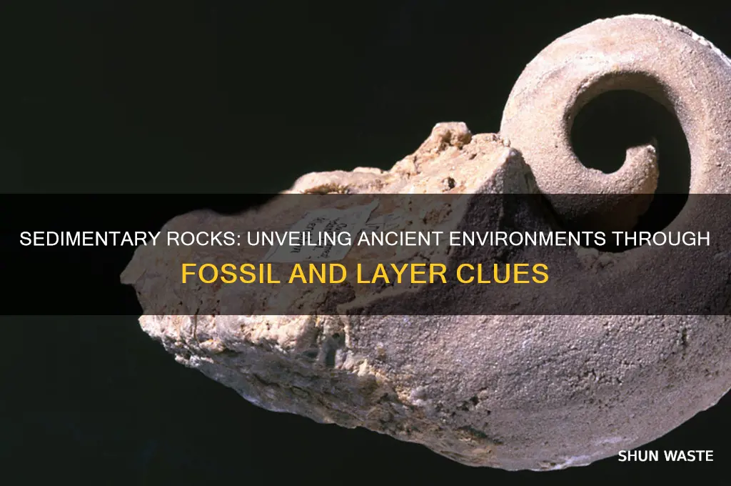 what clues to past environments can sedimentary rocks provide