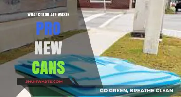 Exploring the Fresh Look: Waste Pro's New Can Colors Revealed