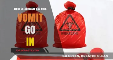 Vomit Disposal Guide: Choosing the Right Waste Bag Color