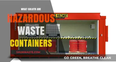 Decoding the Color Code: Hazardous Waste Containers Unveiled