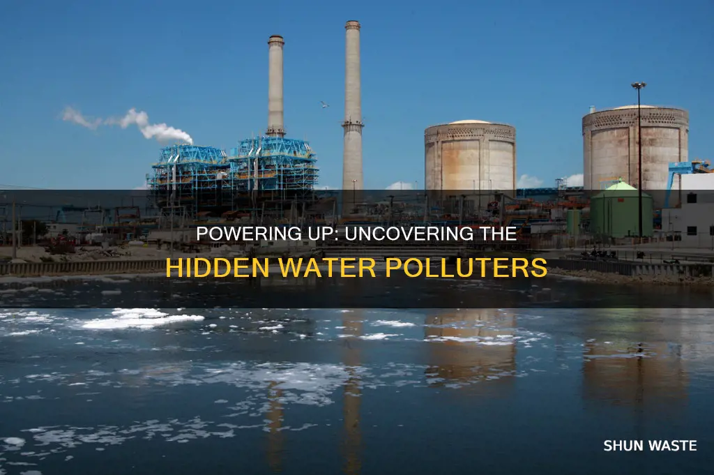 what common water pollution caused mainly by power plants