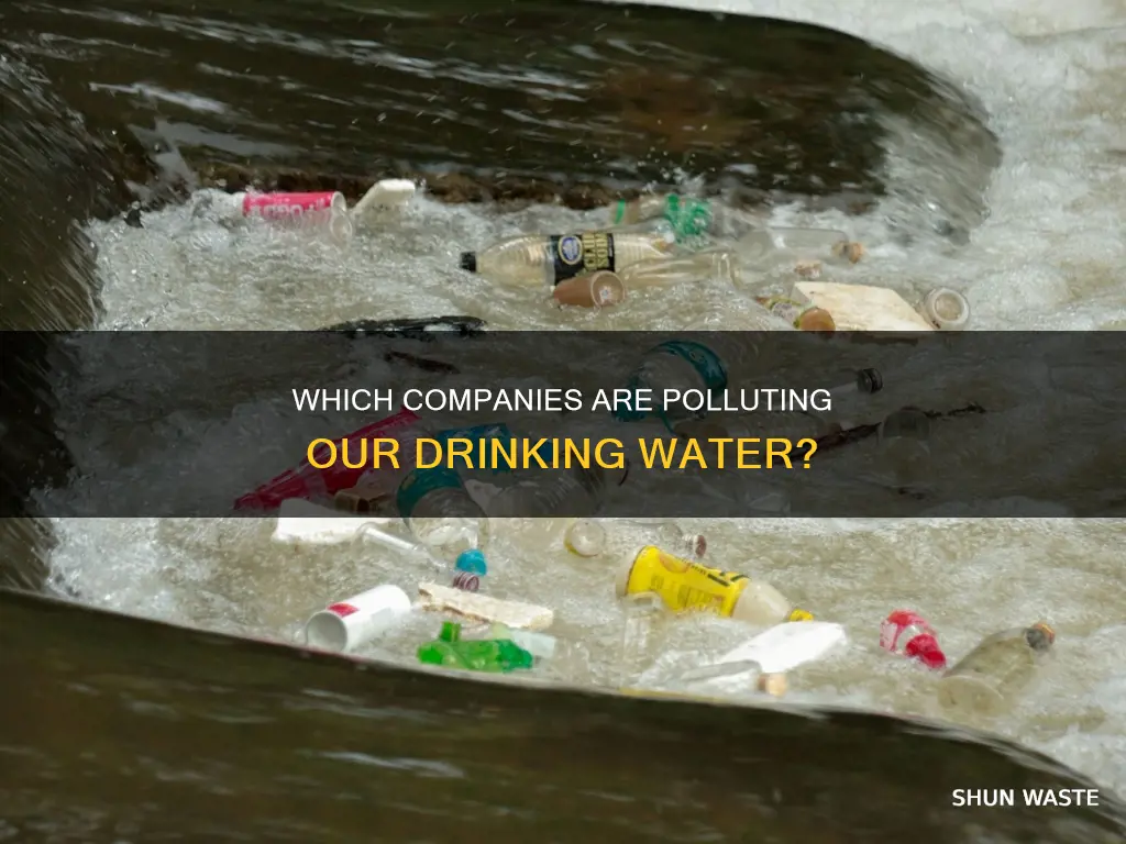 what compaines pollute drinking water