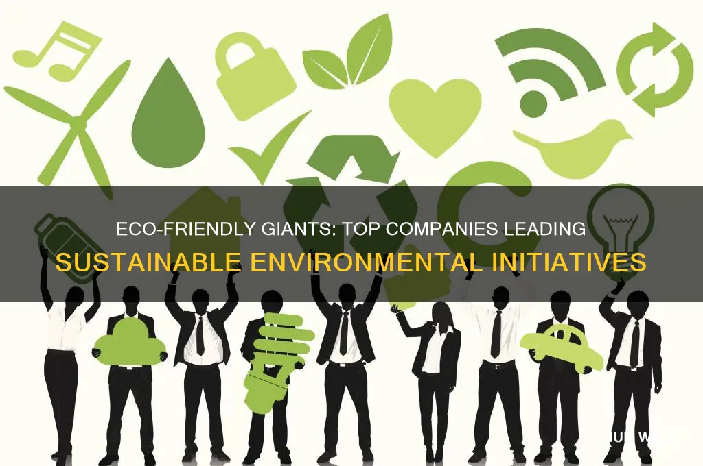 what companies are good for the environment