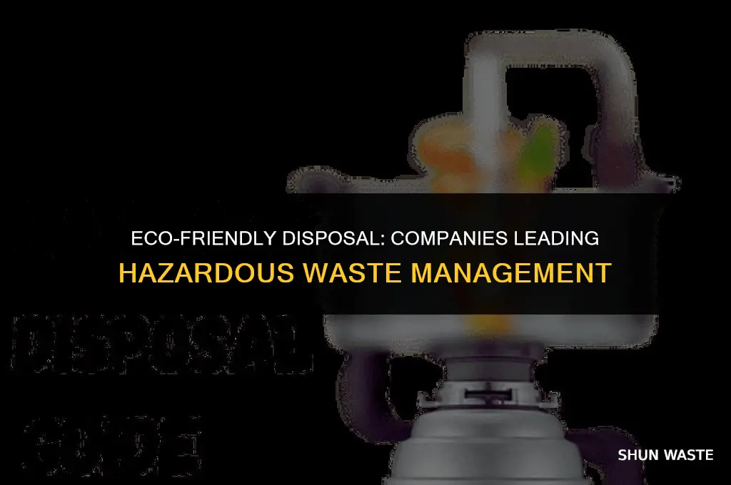 what companies dispose of hazardpus waste