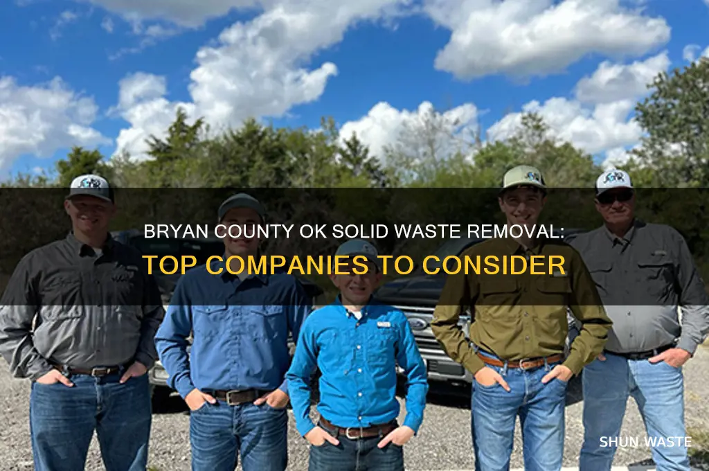 what companies take away solid waste in bryan county ok