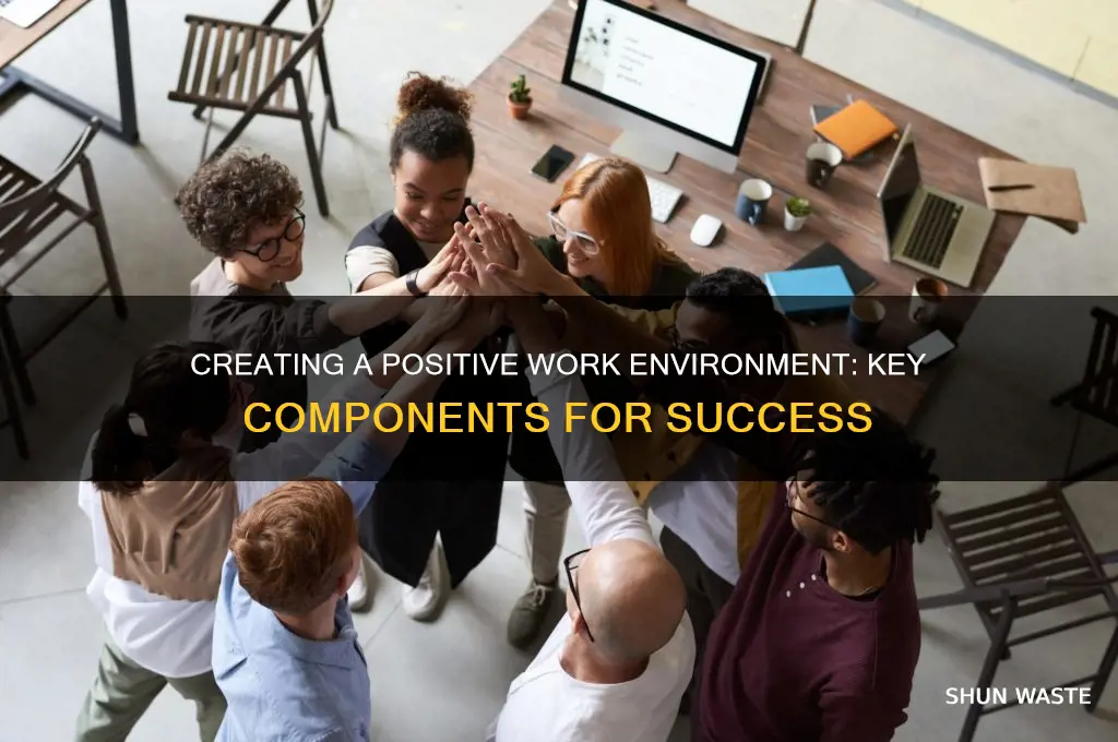 what components make up a positive work environment