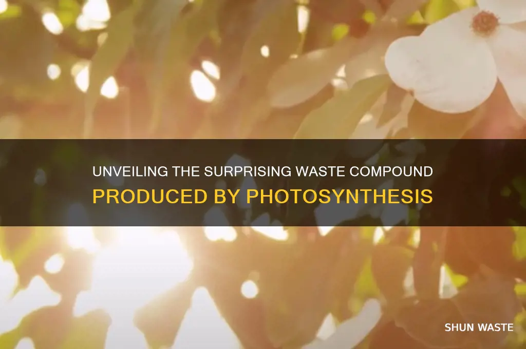 what compound is the waste product of photosynthesis