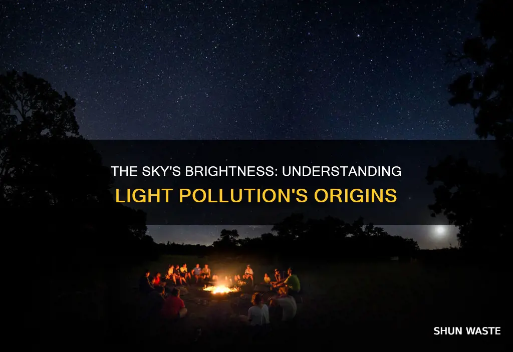 what conditions cause light pollution