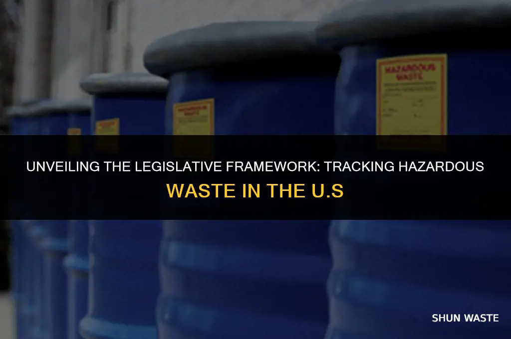 what congressional act requires tracking of hazardous waste