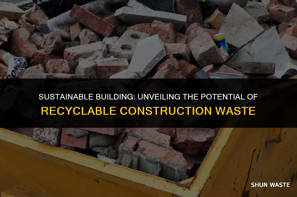 what construction waste can be recycled