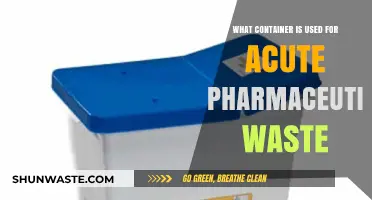 Safe Disposal: Choosing the Right Container for Acute Pharmaceutical Waste