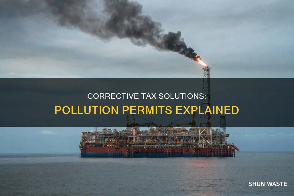 what corrective tax pollution permits exist