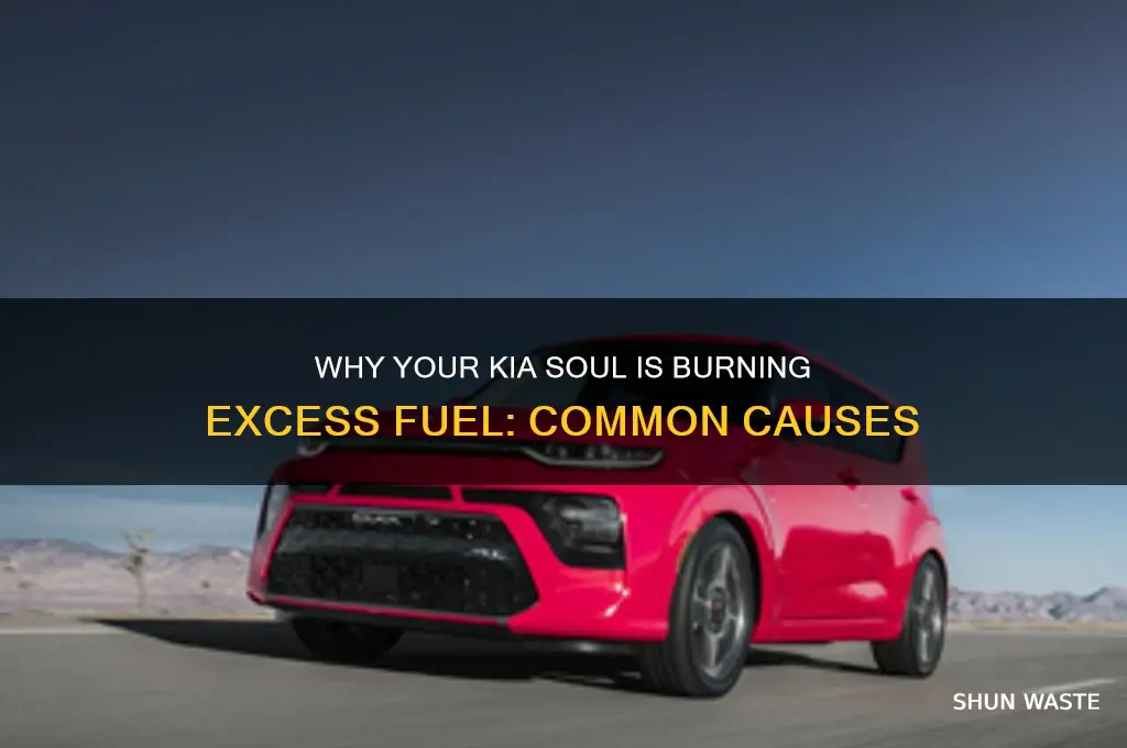 what could cause a kia soul to waste more gas