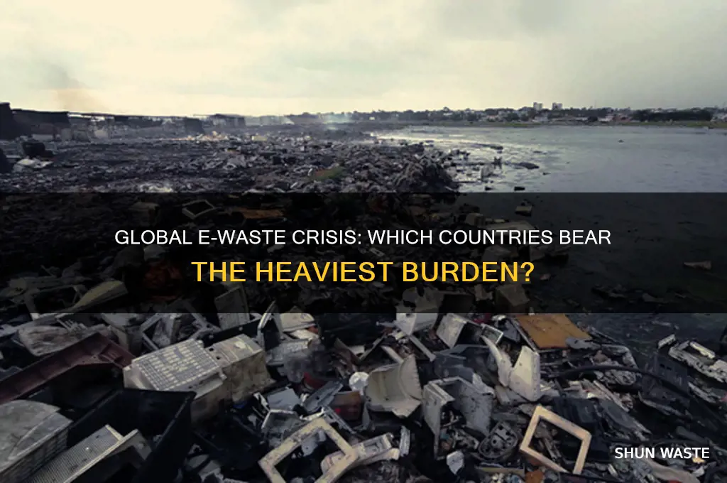 what countries are affected by e-waste