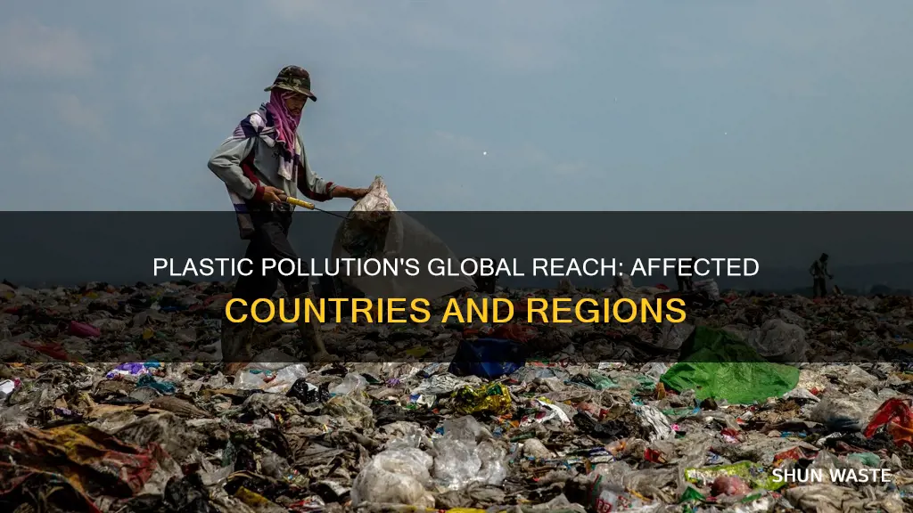 what countries are affected by plastic pollution