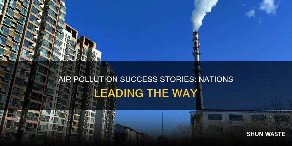 what countries have decreased air pollution