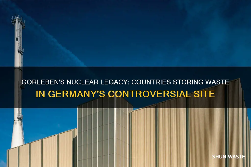 what countries store nuclear waste in gorleben