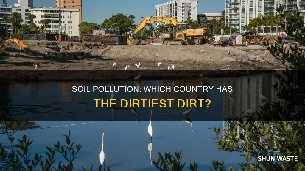 what country has the highest soil pollution in the world