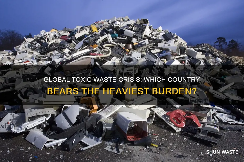what country has the most toxic waste