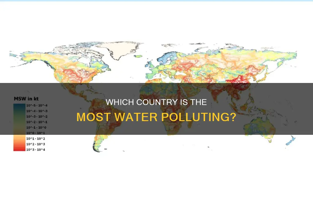 what country pollutes water the most