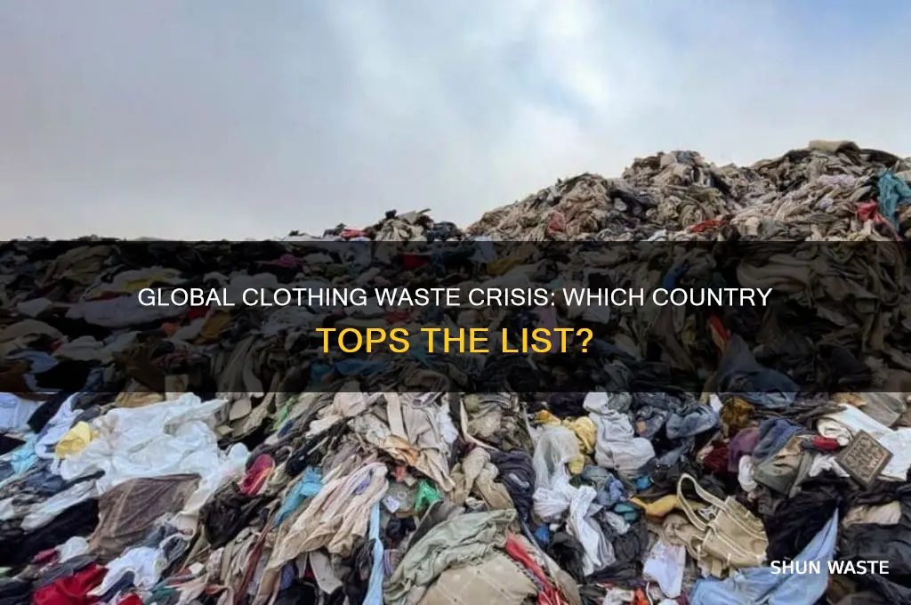 what country produces the most clothing waste