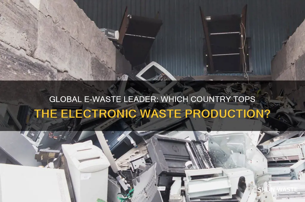 what country produces the most e waste
