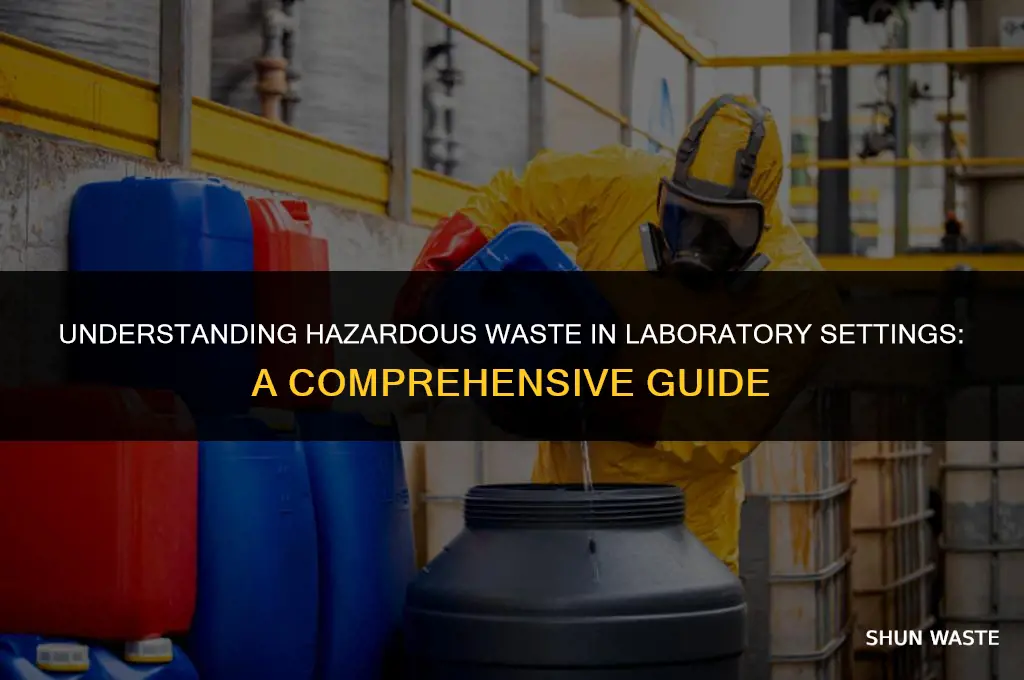 what counts as hazardous waste laboratory