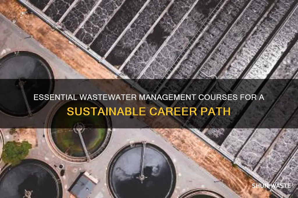 what courses to i take for waste water