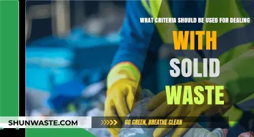 Effective Solid Waste Management: Key Criteria for Sustainable Disposal Solutions
