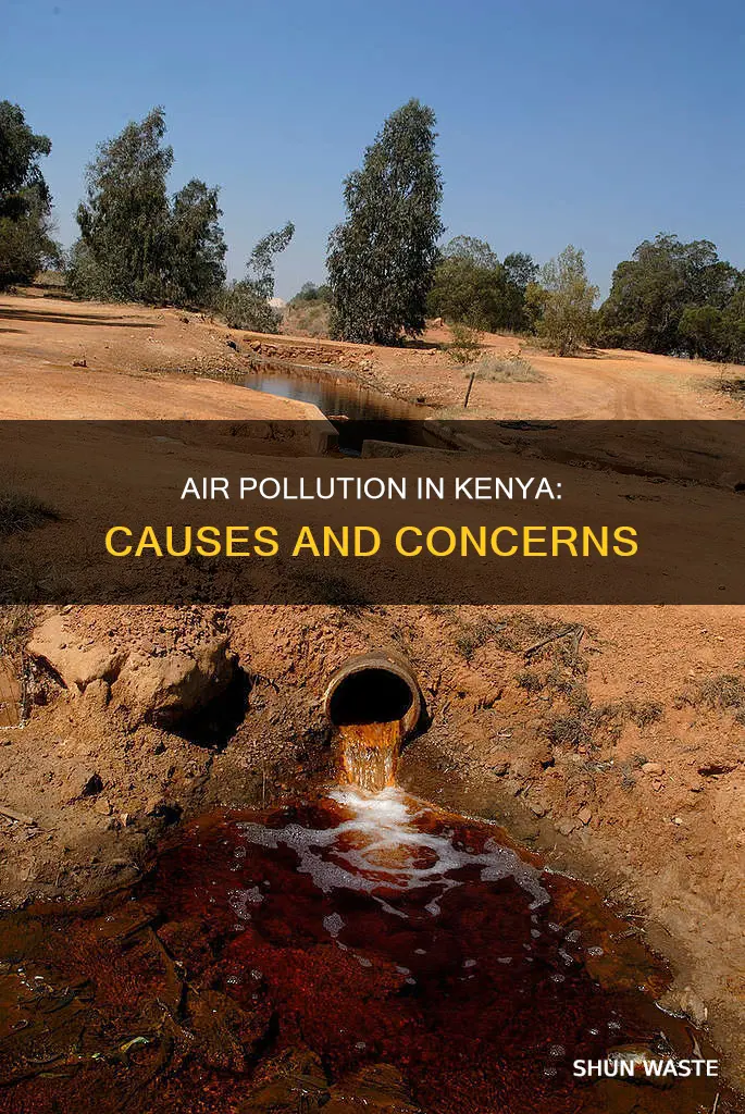 what cuases kenyas aur pollution