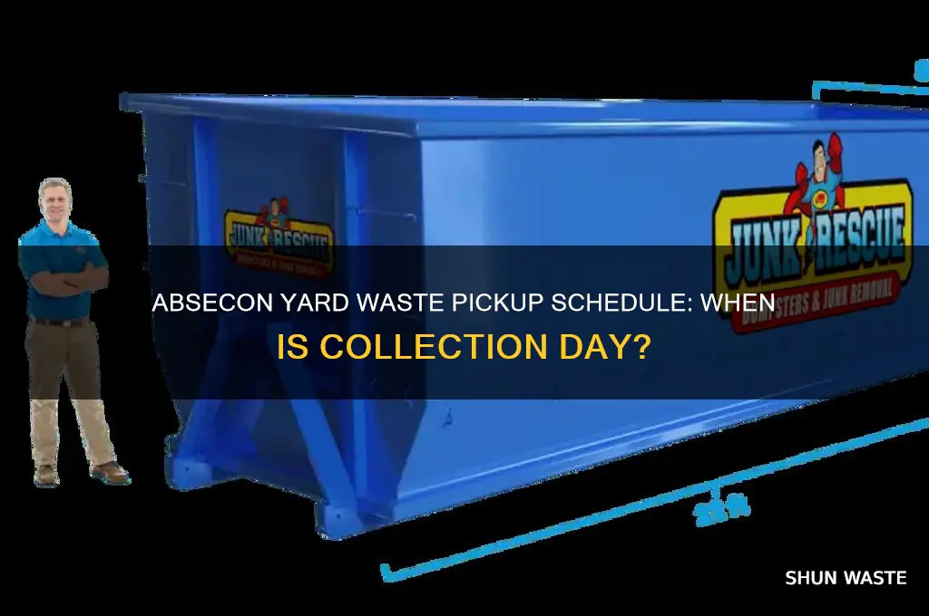 what day is yard waste picked up in absecon