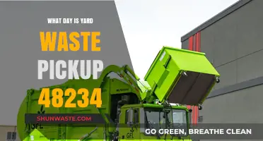 When is Yard Waste Pickup in Detroit's 48234 Zip Code?