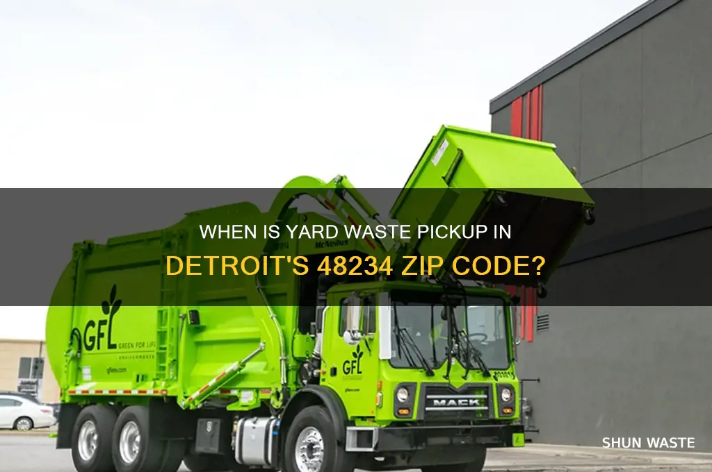 what day is yard waste pickup 48234