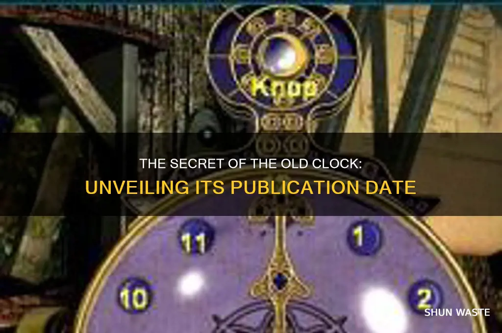 what day wast secret of the old clock published
