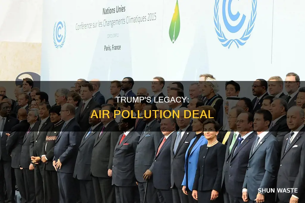 what deal did trump approve for air pollution