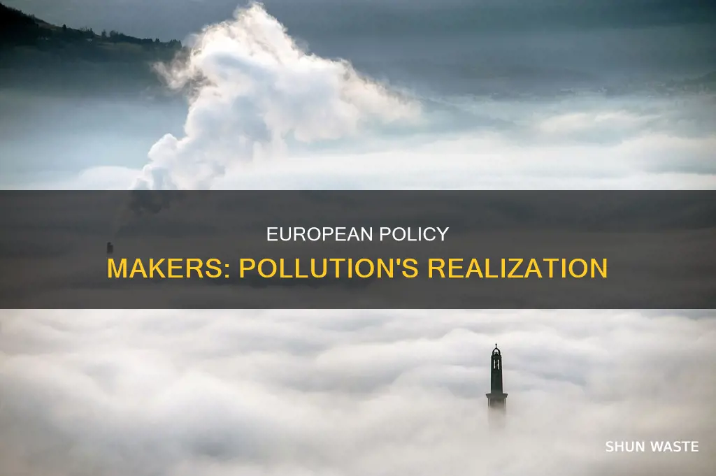 what did european policy makers realize about pollution