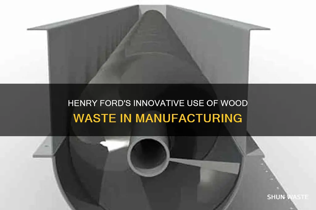 what did henry ford do with wood waste