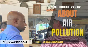 Herschel Walker's Take on Air Pollution