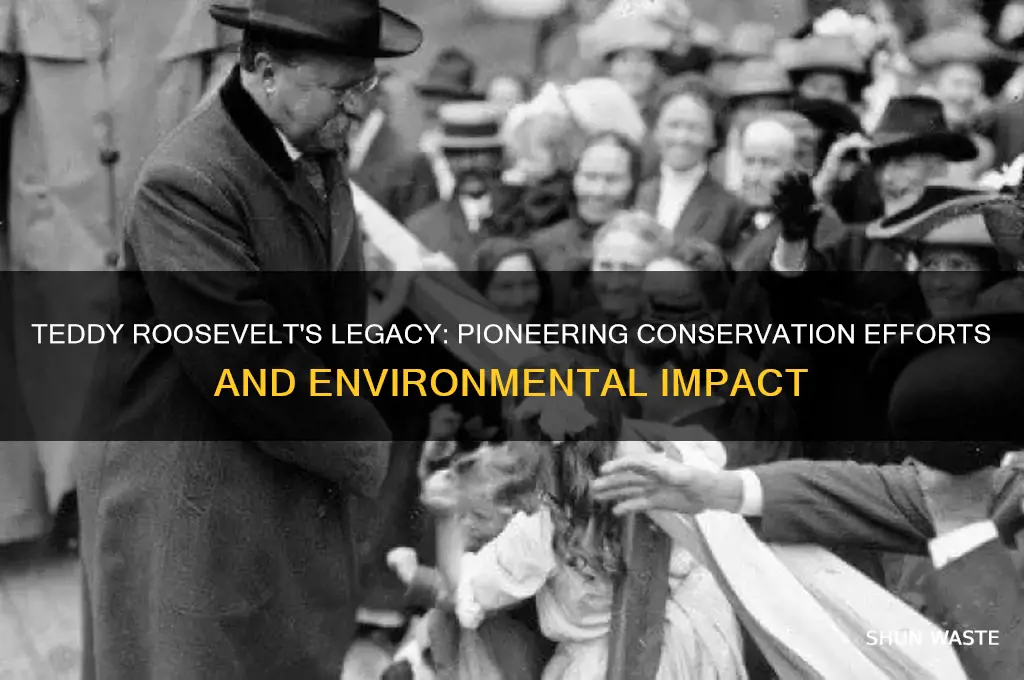 what did teddy roosevelt do to help the environment