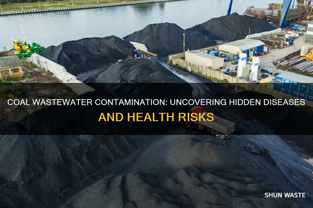 what dieseas exist in coal waste water