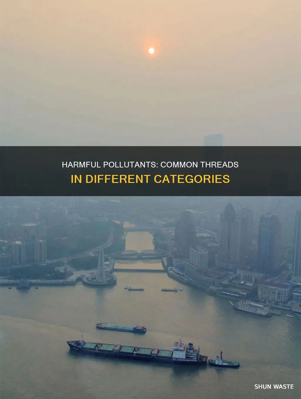 what do all categories of pollutants have in common