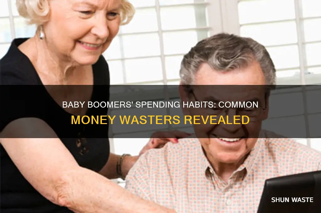 what do baby boomers waste money on