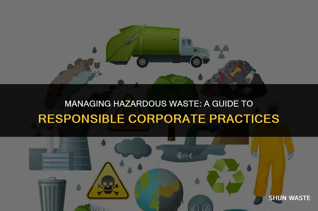 what do companies do with hazardous waste