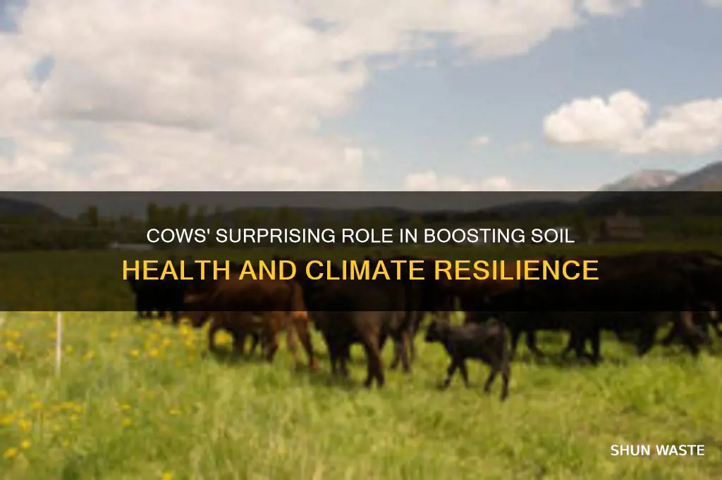 what do cows do to help the environment