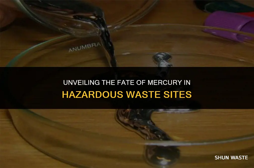 what do hazardous waste sites do with mercury