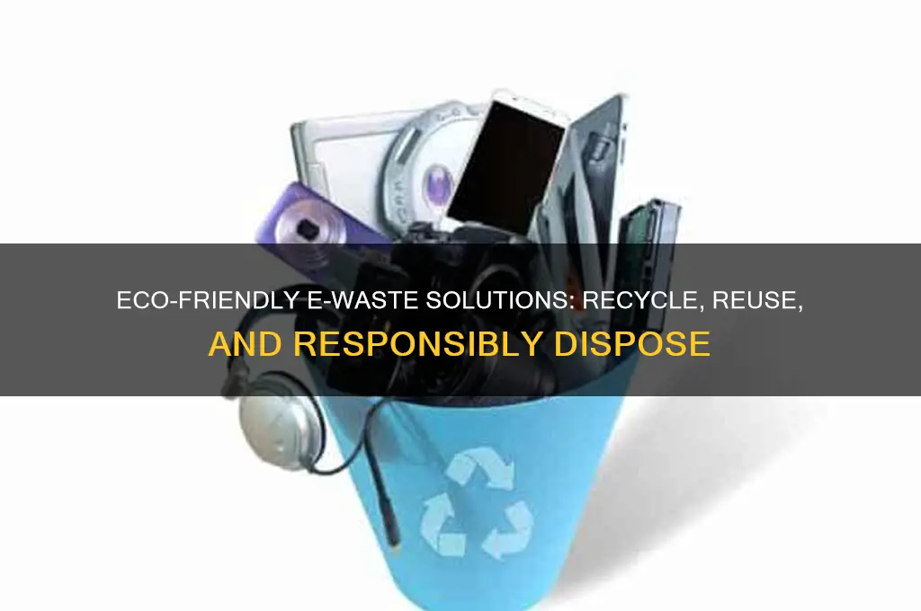 what do i do with e waste