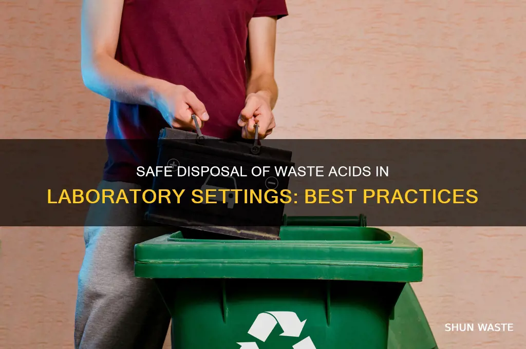 what do labs do with waste acids